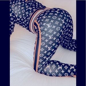 LV jumpsuit men and women size large